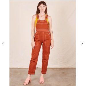 Big Bud Press Overalls- Large, Burnt Terracotta